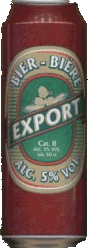 Export blik van 0,50 liter
